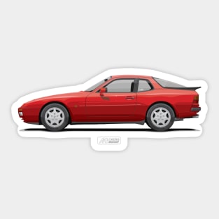 944 S2 India Red Sticker